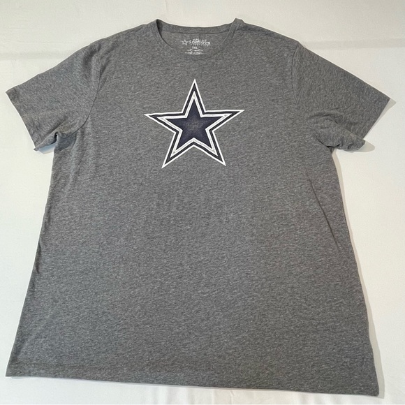 Dallas Cowboys, T-shirt, SIZE XXL GRAY, good condition. Preowned - Picture 1 of 4